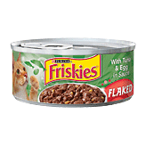 Friskies Wet&nbsp;Cat Food&nbsp;Flaked w/Tuna & Egg In Sauce Full-Size Picture